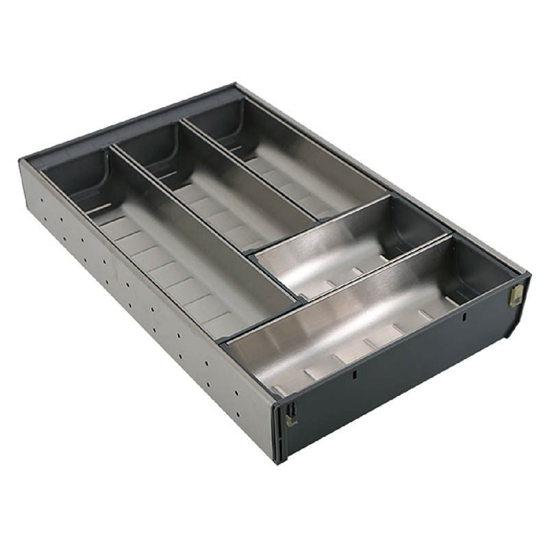 ecoWare Stainless Steel Cutlery Tray - 280 x 472 mm