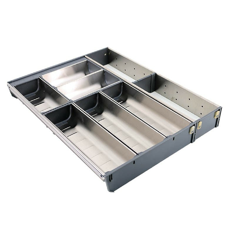ecoWare Stainless Steel Cutlery Tray - 376 x 472 mm