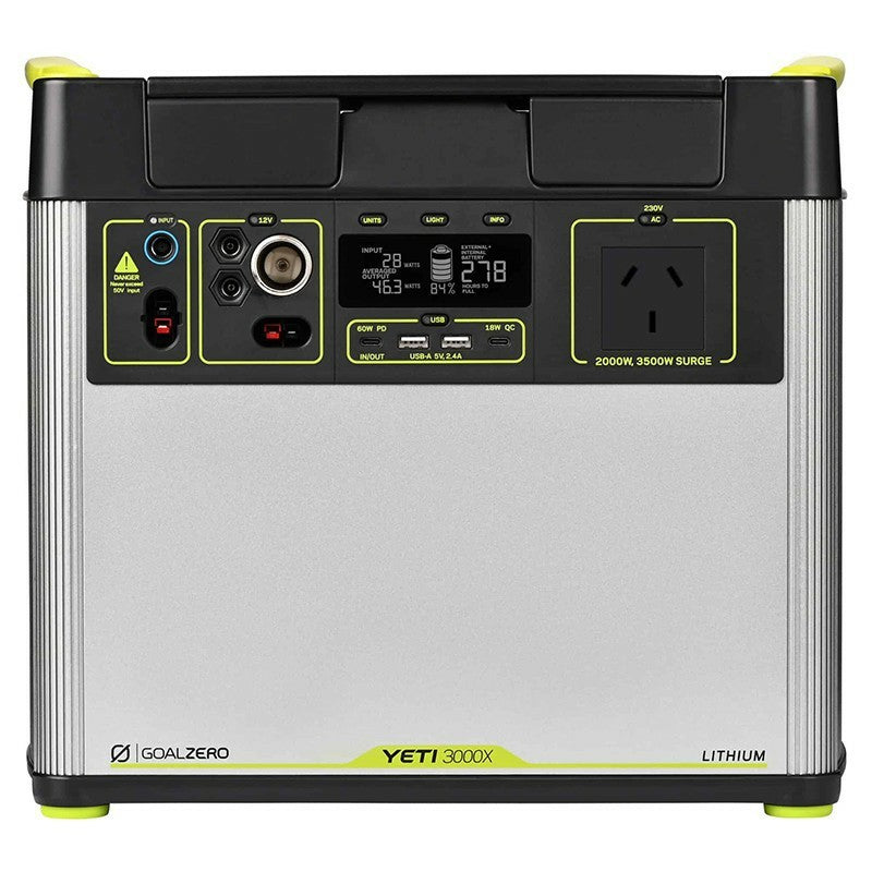 Goal Zero Yeti 3000X Lithium 230V Portable Power Station