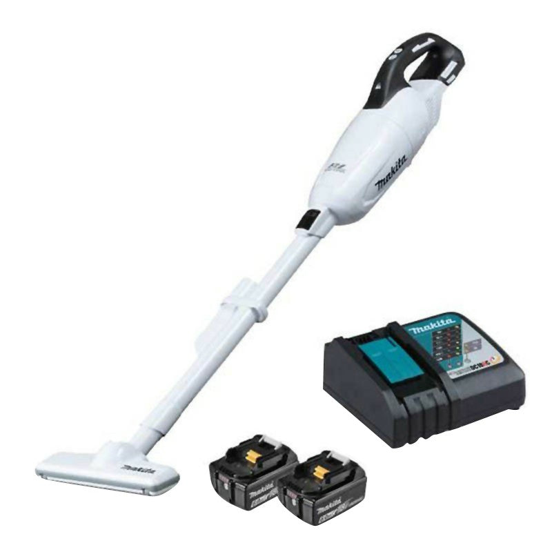 Makita 2 x 18V Lithium-Ion 6.0Ah Stick Vacuum Cleaner Kit