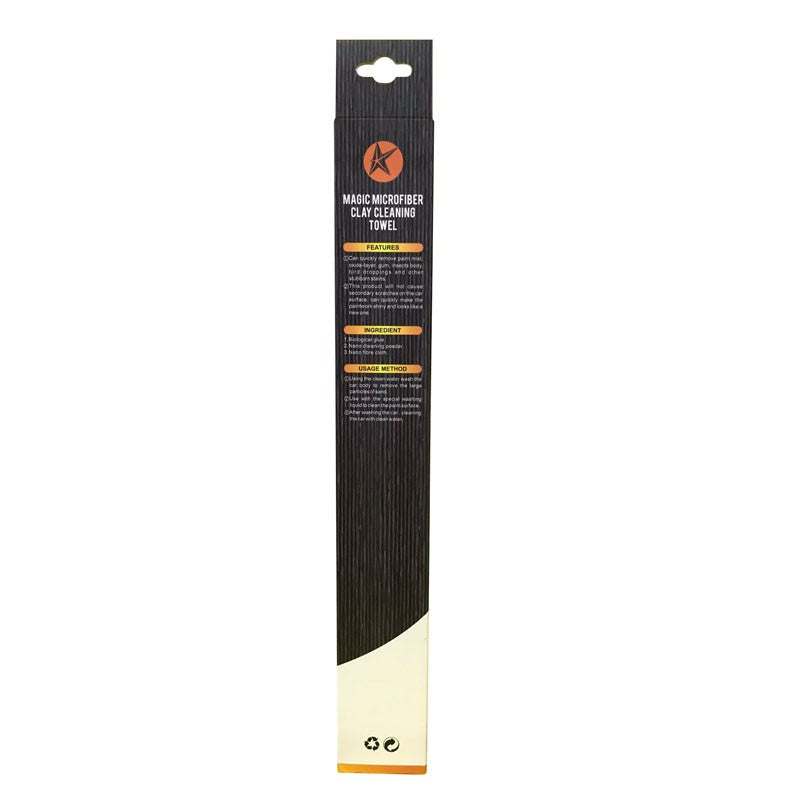 Magic Microfiber 30mm x 30mm Clay Cleaning Towel - Black