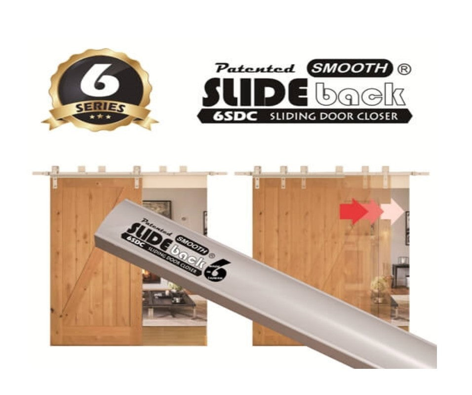 D&D 6 Series Slideback Aluminium Sliding Door Closer