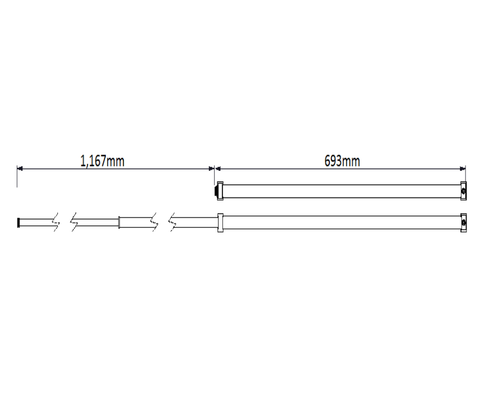 D&D 6 Series Slideback Aluminium Sliding Door Closer