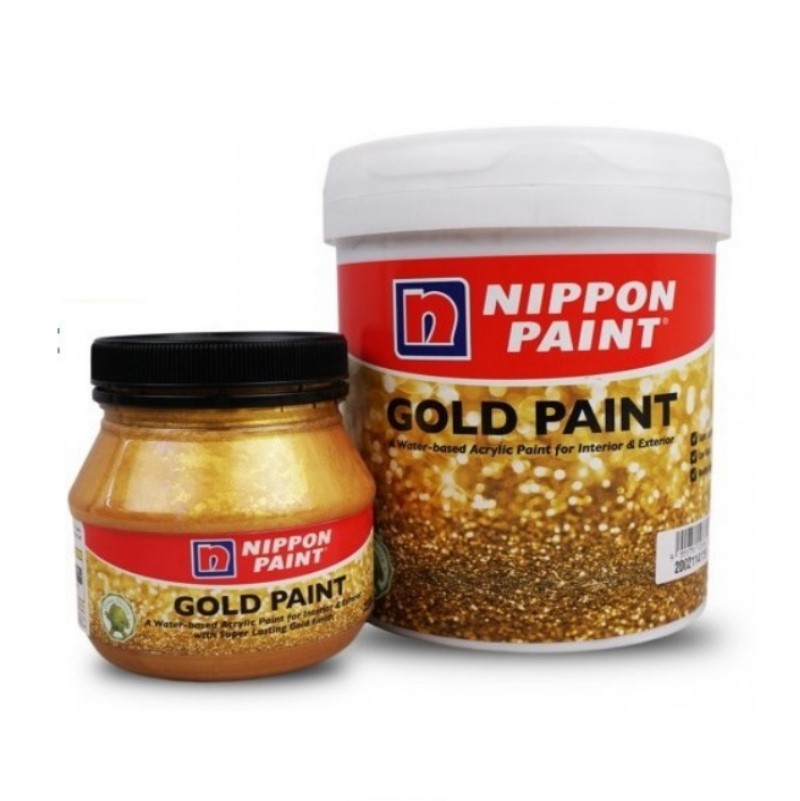 Nippon Paint Wood and Metal Gold Paint - Gloss