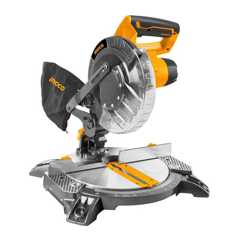Ingco BMS14002 1400W Corded 210mm Dual-Bevel Sliding Miter Saw