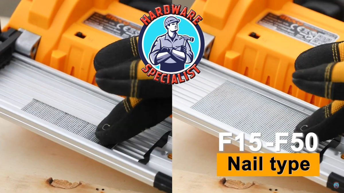 Ingco CBNLI2028 20V Lithium-Ion 15-50mm Cordless Brad Nailer