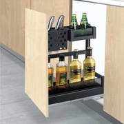 Black Box Multi Function Two Layer Basket - Black