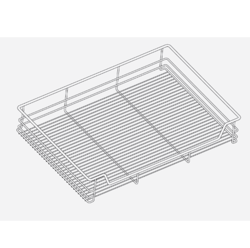 ecoWare Platinum Undermount Four Side Pull Out Basket