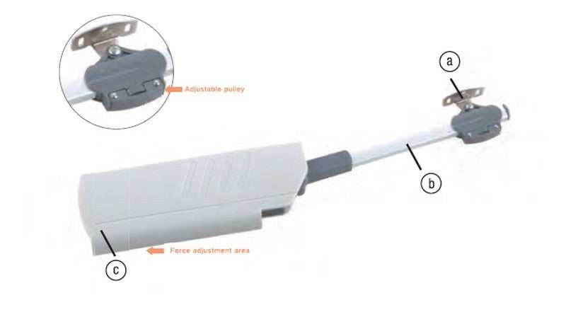 ecoWare CS127 Lid Stay Support - Oxidation