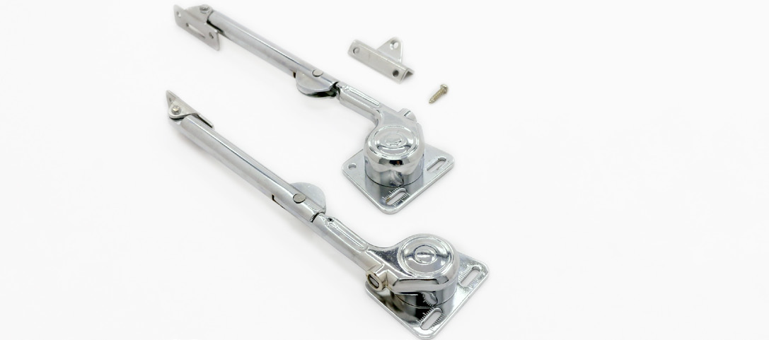 ecoWare S-NSD-36 Alloy Lid Stay Support - Chrome