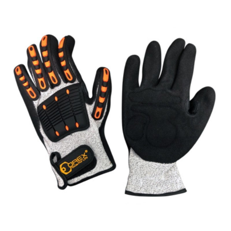 OREX Anti-Impact Anti-Cut Safety Gloves - Large(10)