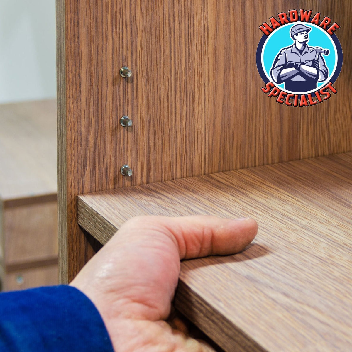 Cabinet Shelf Metal Support Pegs
