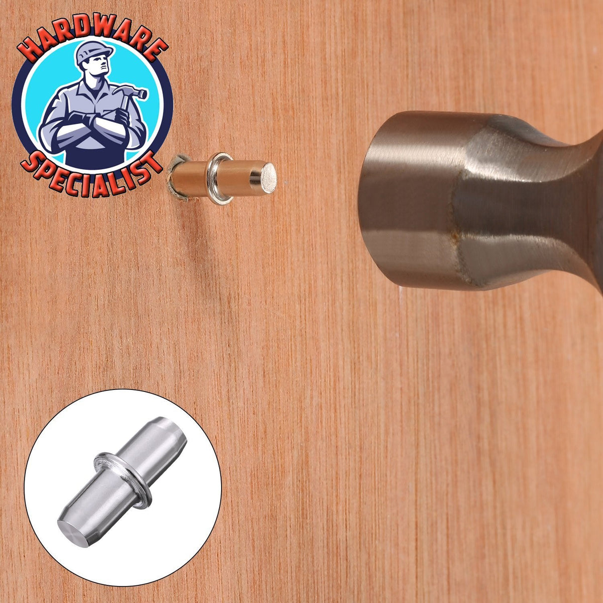 Cabinet Shelf Metal Support Pegs