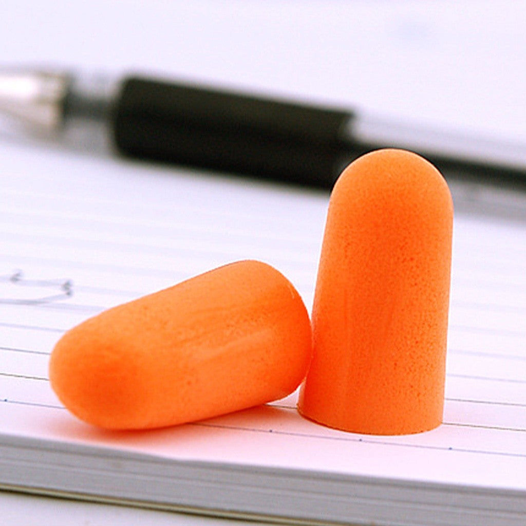 3M 1100 Noise Cancellation Earplugs - Orange
