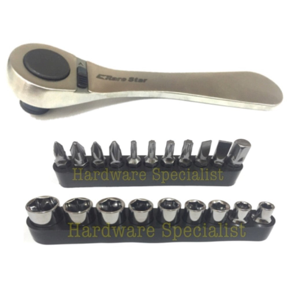 Rare Star Mini Ratchet Driver Set - 20 Pieces