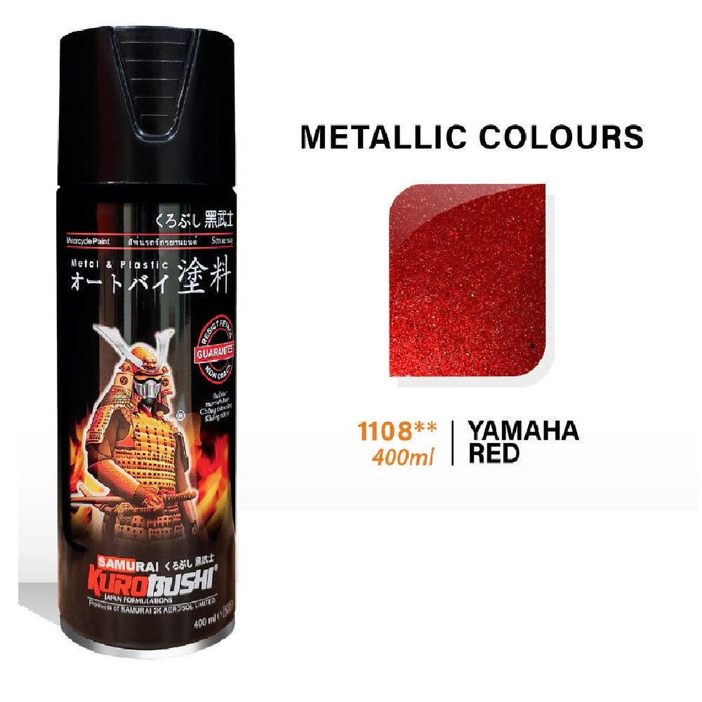 Samurai 1108 Yamaha Red Metallic Spray Paint