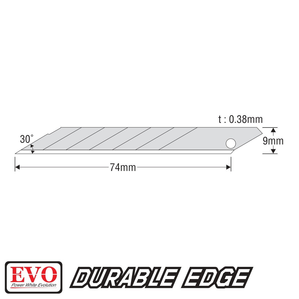 KDS Power White Evolution Spare Blade VB-10 EVO