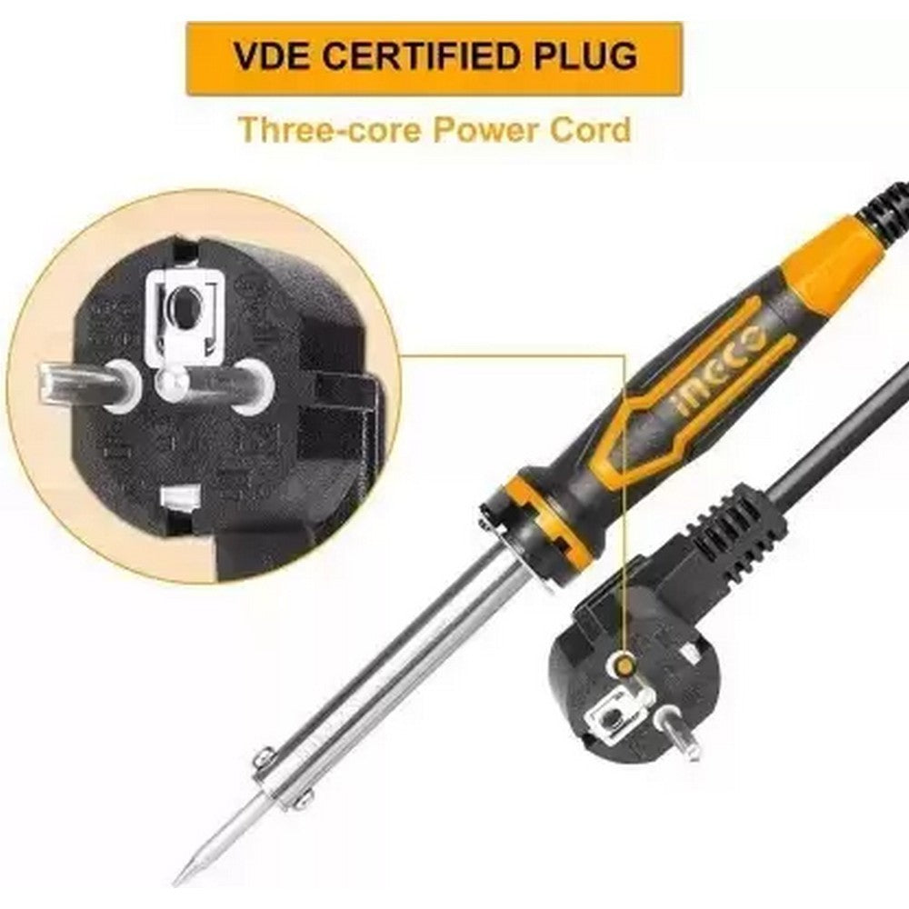 Ingco SI0248 40W Fast Heating Lightweight Grip Electric Soldering Iron