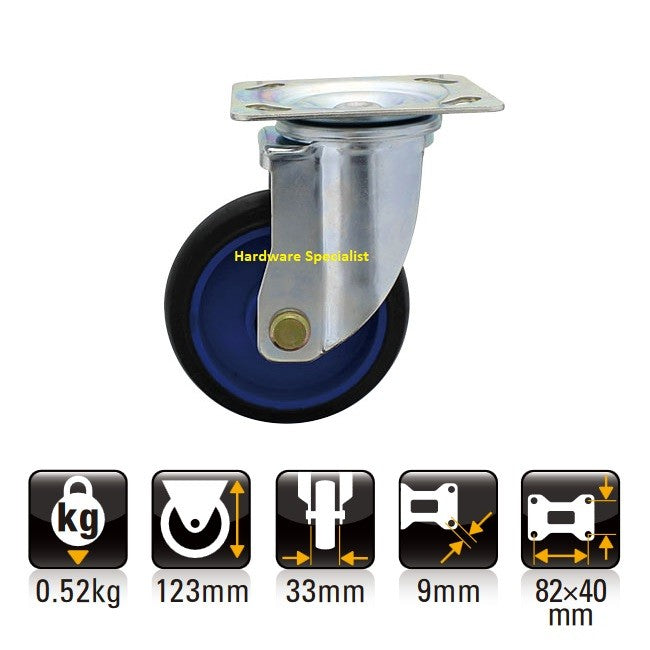 Prestar 4" Standard Swivel Castor Wheel