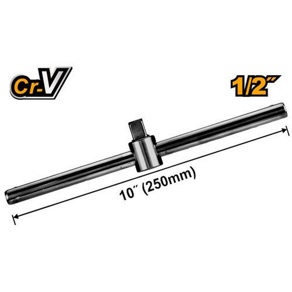 Ingco HSTB12101 10 Inch Cr-V Steel Sliding T-Bar