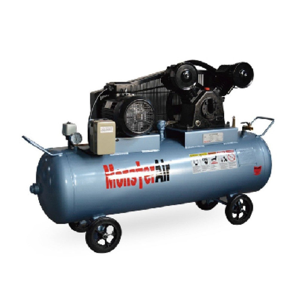 MonsterAir FS55-180H 5.5HP Belt Driven Stage 180L Air Compressor - MOM Certificate