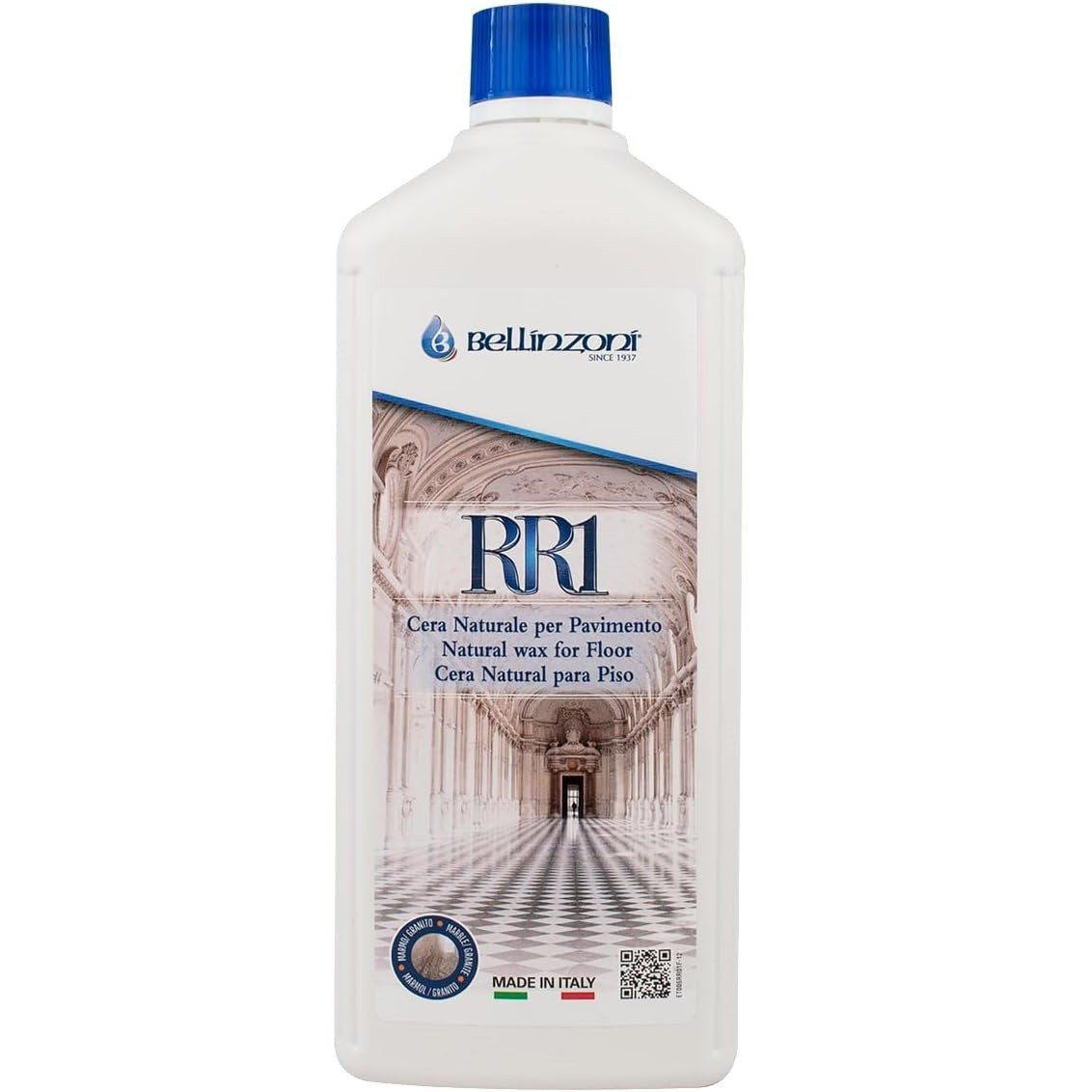 Bellinzoni RR/1 Water Based Liquid Wax For Floor - 1 Liter