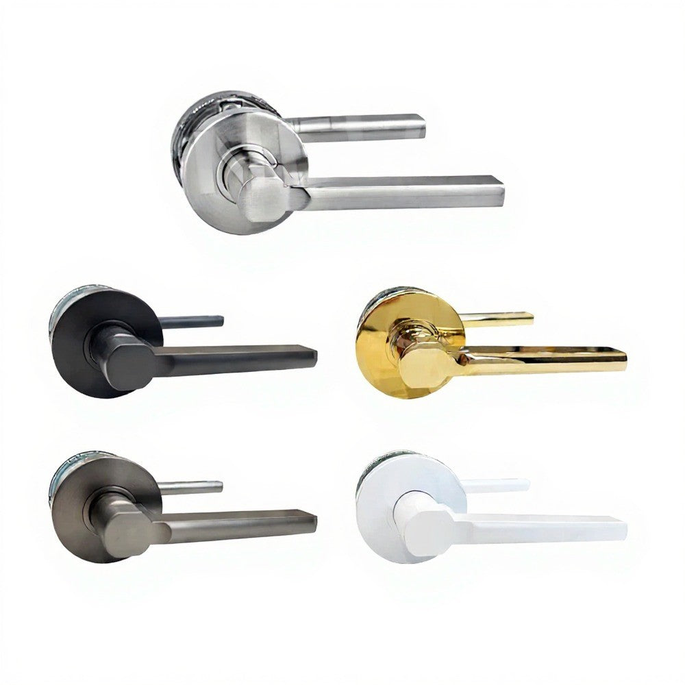 Nelon 12083 Tubular Lever Door Lock (Passage Door Lock/ Kitchen Door Lock / Storeroom Door Lock)