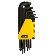 Stanley 69-257 Key Ring Imperial Allen Hex Key Set - 12-Pieces