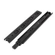 Full Extension Ball Bearing Black Drawer Slide - 1 Pair