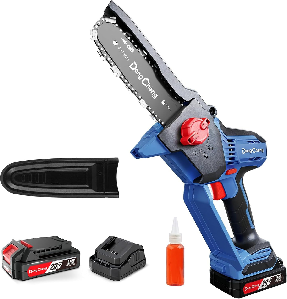 DongCheng DCCS20061 20V Brushless Mini Cordless Chainsaw