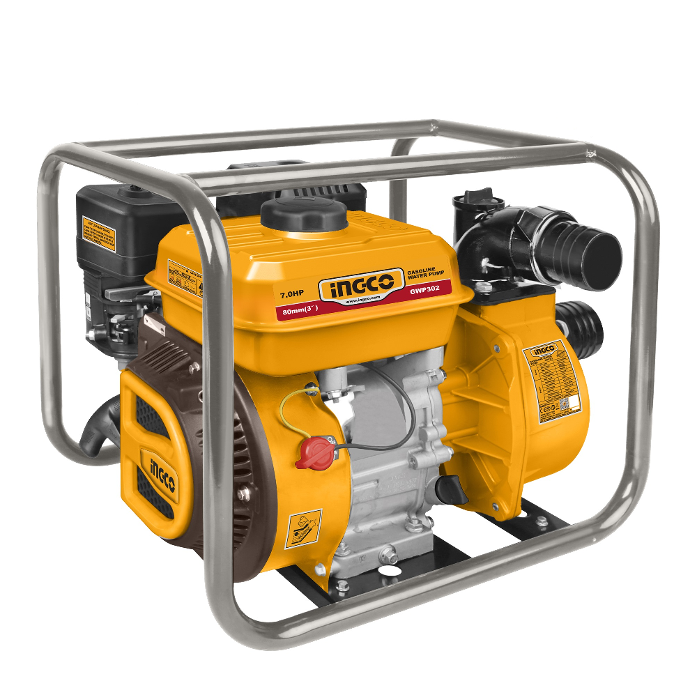 Ingco GWP302 3-Inch Max Head 7.0HP Gasoline Water Pump