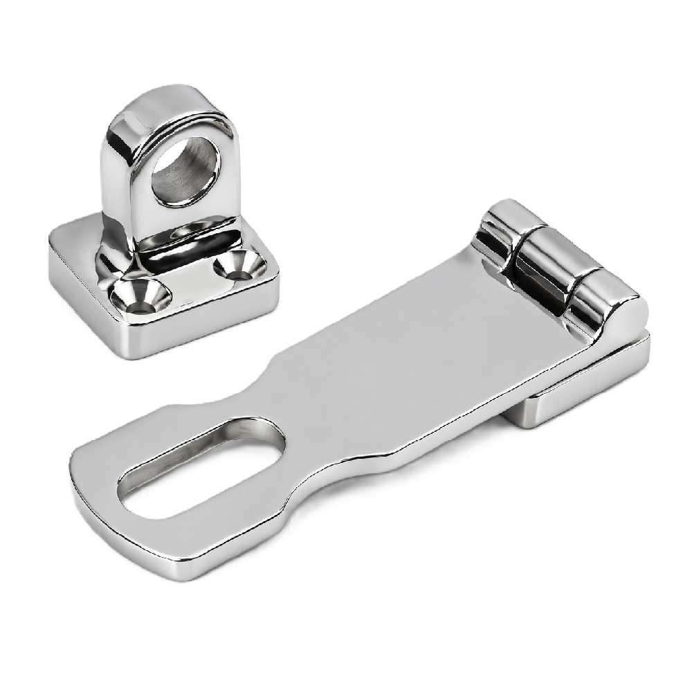 Hardware Specialist 316 Stainless Steel Marine Use Swivel Hasp & Staple Lock