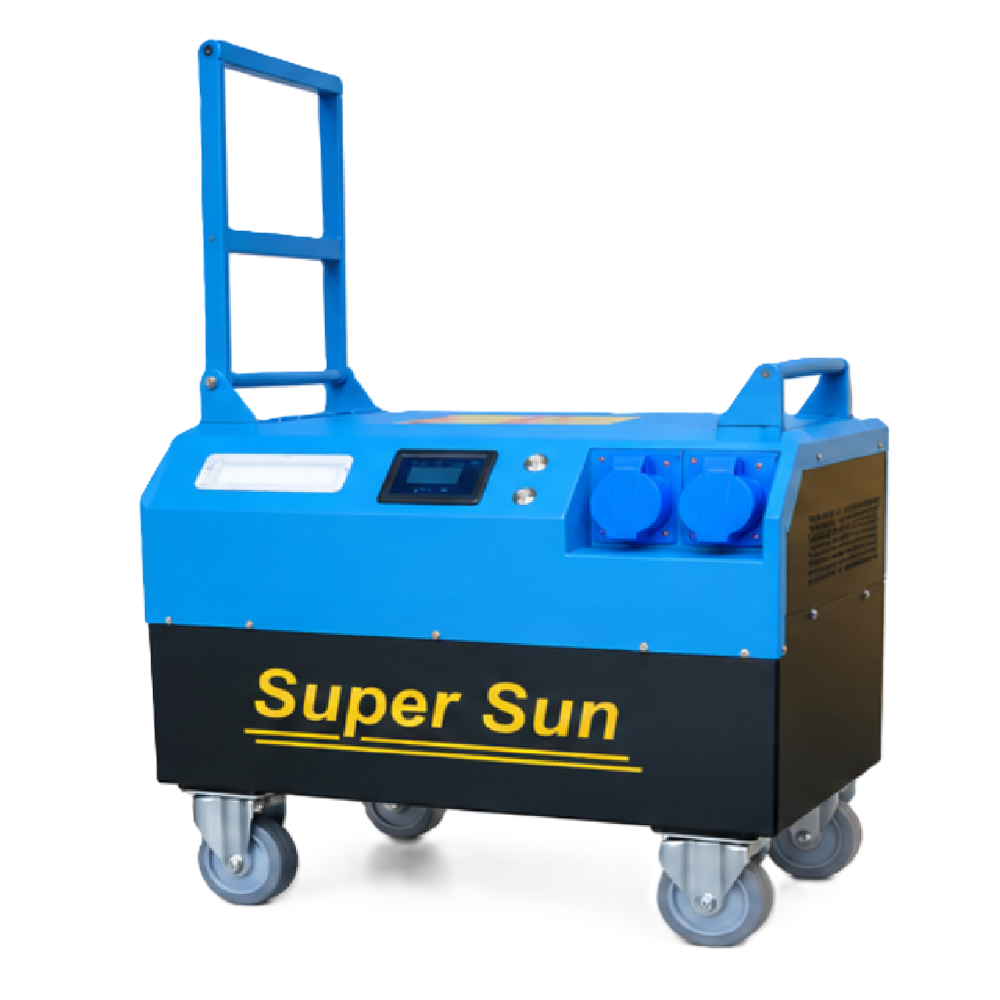 Super Sun DADE EP8000 5.0kW Industrial Portable Power Station with 7.2kWh Capacity — product view 1