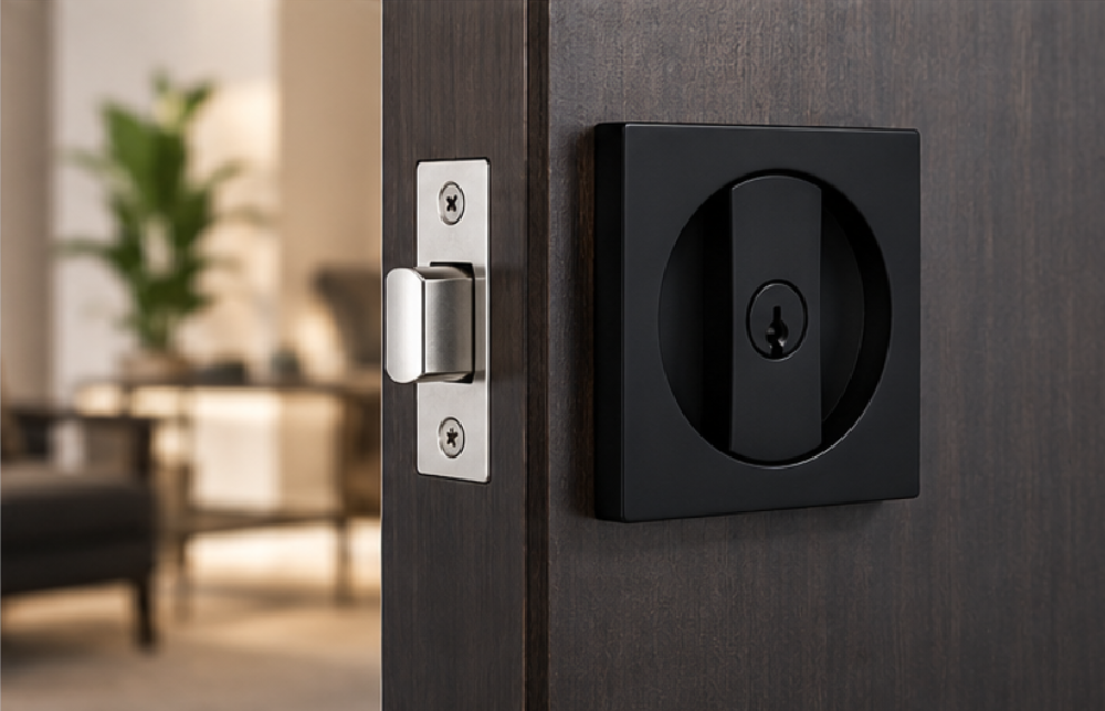 Nelon N-PL58 Heavy Duty Entrance Pocket Sliding Door Lock